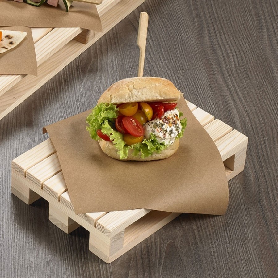 Vassoio minipallet in legno - cm.35x19,6x3,5h