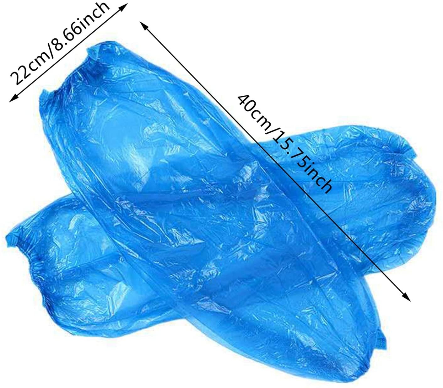 Coprimanica protettivi monouso per braccia - Confezione da 100 pezzi