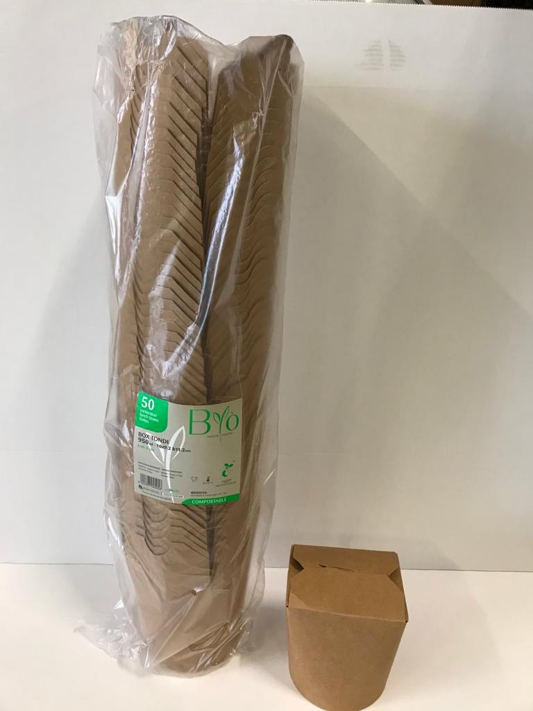 Box tondi ml 900 - 50 pezzi