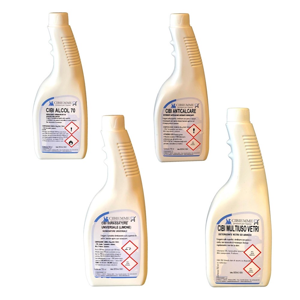 Linea Cibi - Set di 4 prodotti 