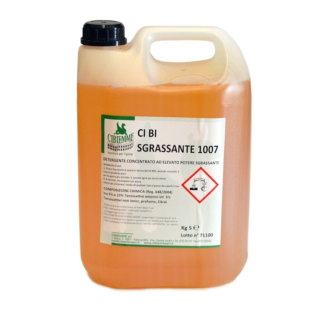 CiBi Sgrassante 1007 - kg. 5 - PZ. 4