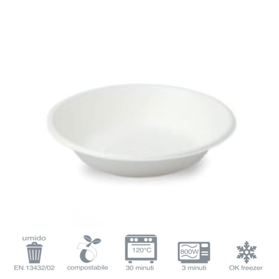 Ciotola bio Ø19 - 680 ml. - 1000 pezzi