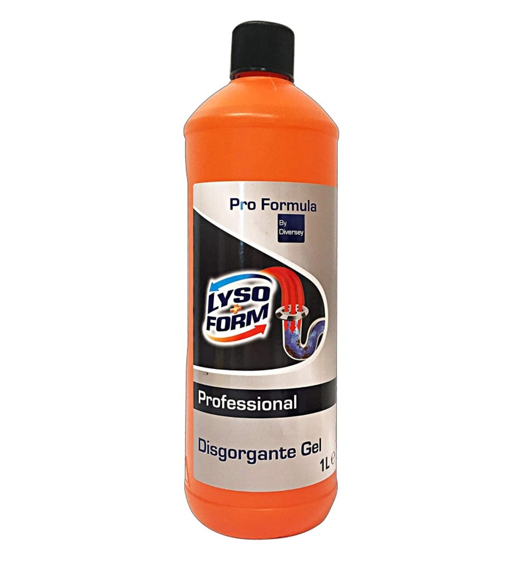 Diversey Lysoform Disgorgante P.F. Drain Unblocker Gel - 1 litro