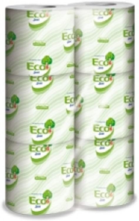 LUCART - Eco Carta igienica 2 Veli Strong 1 fascettata, 12 confezioni da 6 rotoli