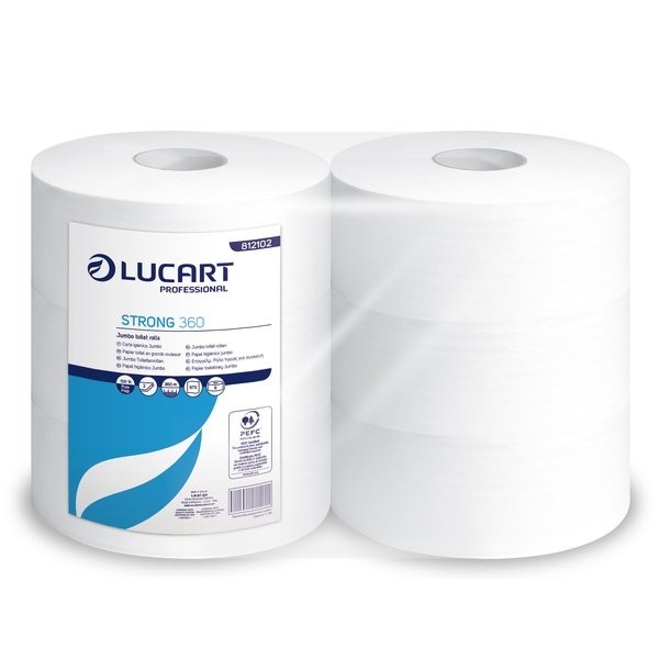 Lucart - Carta igienica Jumbo Maxi 2 veli 812102P