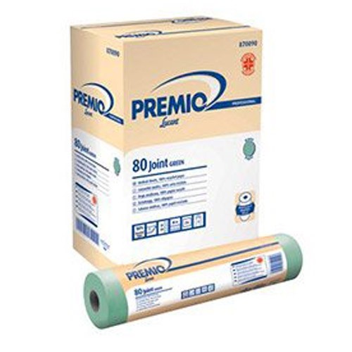 Lenzuolino medico verde CONFEZIONE DA 6 ROTOLI LUNGHEZZA 80 MT