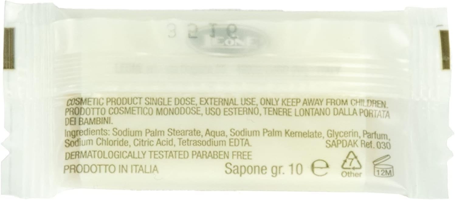 Saponetta monouso hotel - Linea cortesia - 100 pezzi