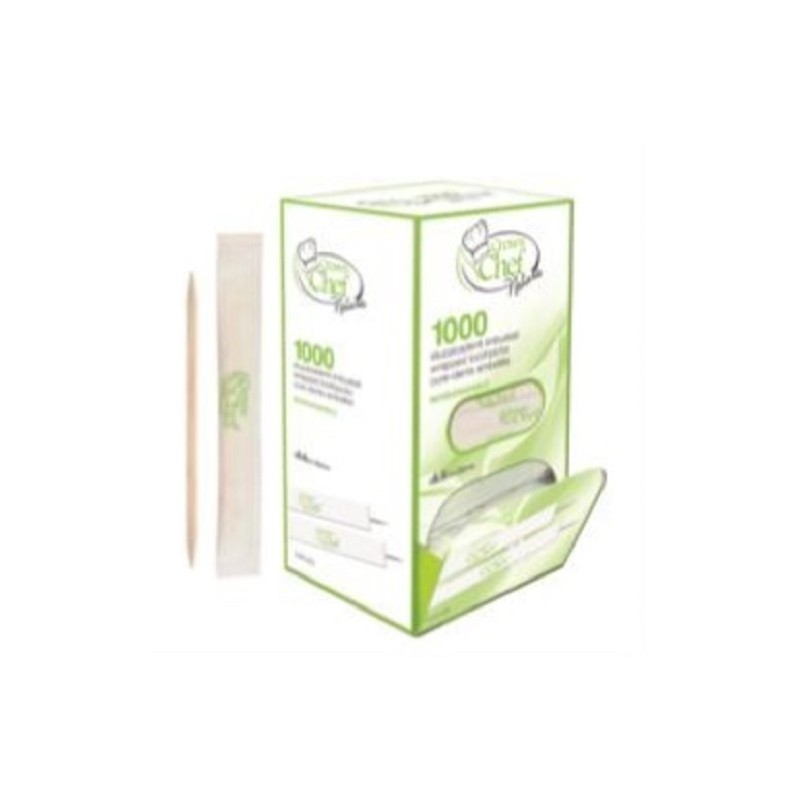 Stuzzicadenti Crown Chef Natura - 1000 pezzi