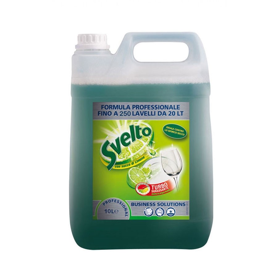 Svelto Limone - Lavapiatti professionale - Lt. 10 - PZ. 3