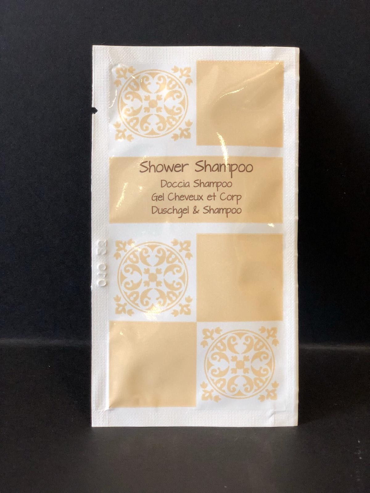 Bustine doccia shampoo - Scatola da 600 pezzi