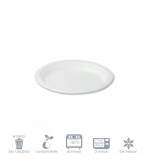 Piatto ovale bio - cm. 26x20 - 500 pezzi