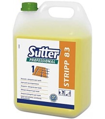Sutter Stripp 83 decerante detergente Super rapido - Confezione: 4 taniche da lt.5 