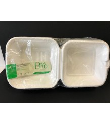 Box Hamburger biocompostabile ml. 450 - 50 pezzi