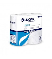 Carta igienica Lucart Strong 4 rotoli - 14 pezzi