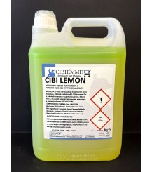 CIBI LEMON - Detergente liquido per pavimenti e superfici dure con effetto brillantante - kg. 5
