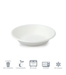 Ciotola bio Ø19 - 680 ml. - 50 pezzi