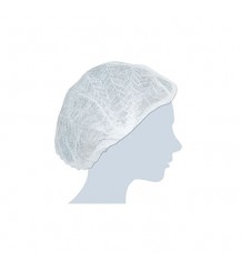 Cuffia plissè in TNT - pezzi 100