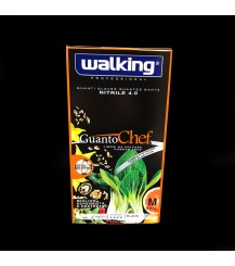 Guanto Chef Walking Professional 100 pezzi - Colore nero - Taglia M