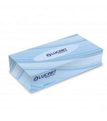 Lucart fazzoletti da viso, resistenti, 100 V Confezione da 40