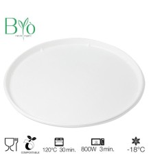 Piatto bio tondo pizza - Ø32 - 25 pezzi