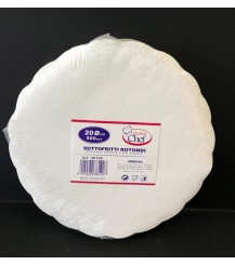 Sottofritti tondi diametro=20 cm. - Pacchetto da 500 pezzi